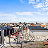 Terrasse mit Wienblick