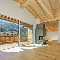 KITZIMMO-Neubau-Penthouse mit Panorama-Ausblick in sonniger Lage - Immobilien Aurach.