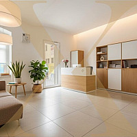 Eingangsbereich - KI-Möblierung