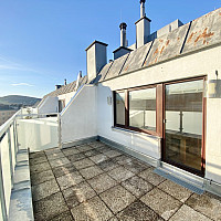 Dachterrasse  mit viel Platz