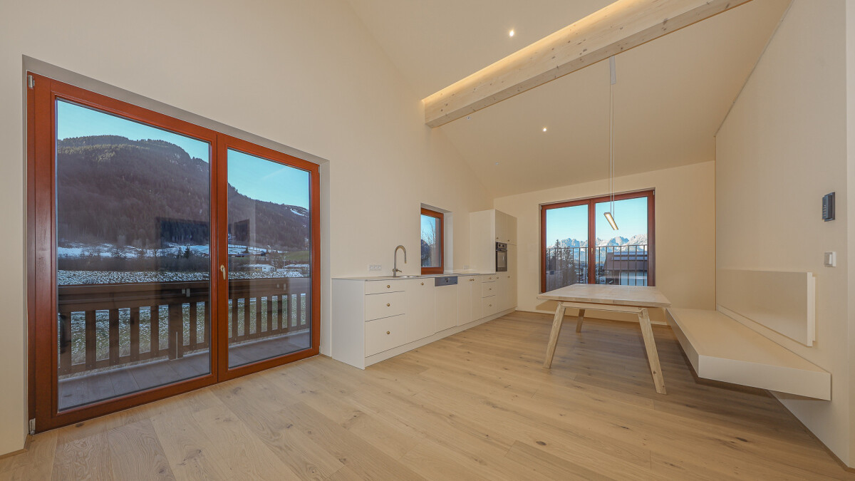 KITZIMMO-exklusives Penthouse mit Panoramablick mieten - Immobilien Kitzbühel.