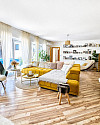 Wohnzimmer Straßentrakt