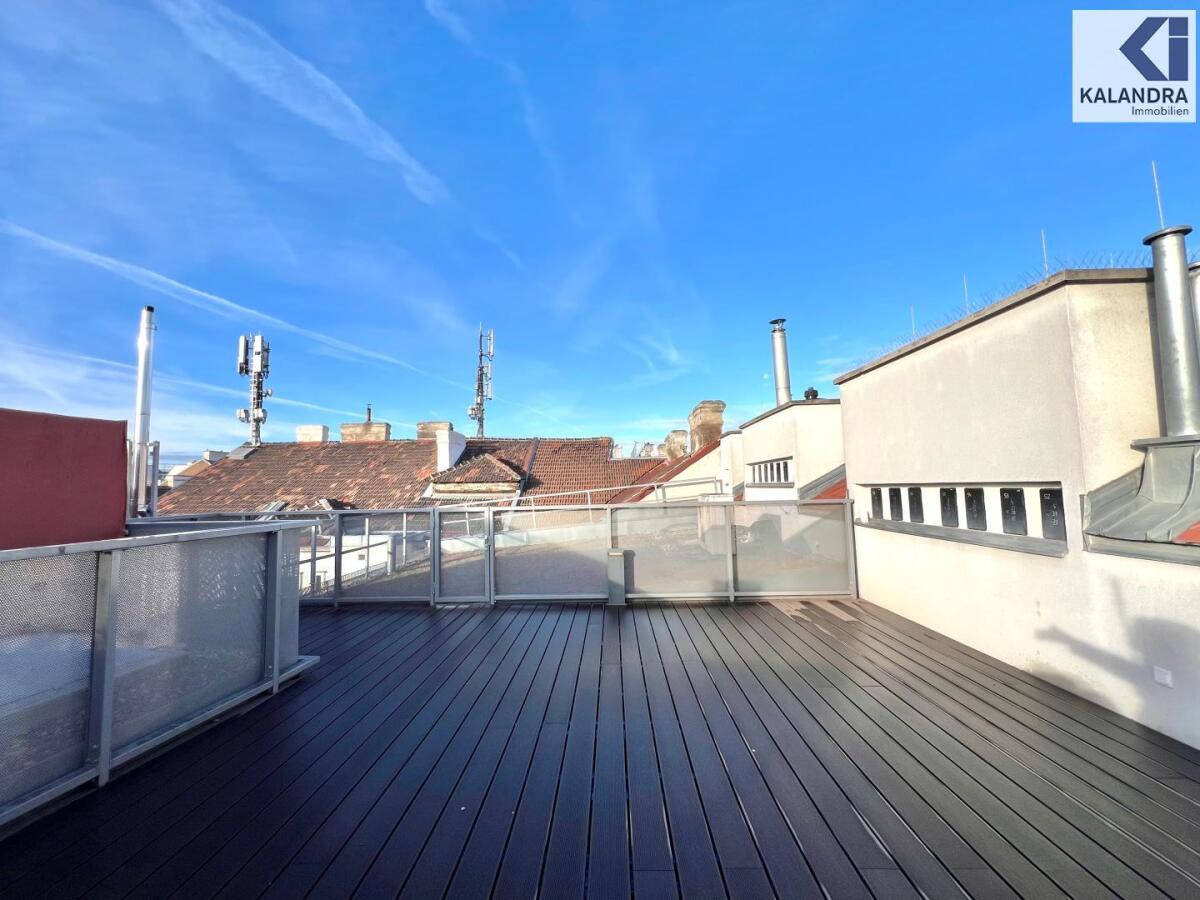 40m² Dachterrasse