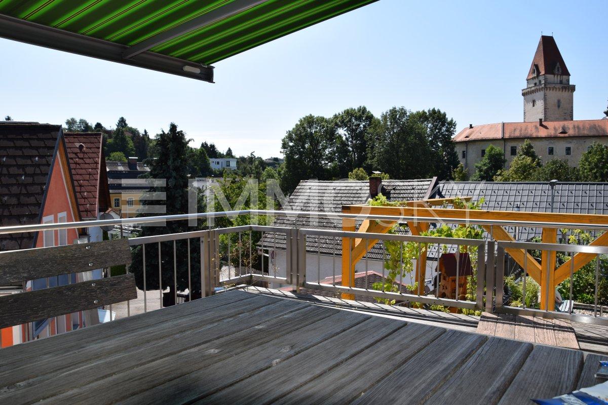 Terrasse mit Flair und Ausblick