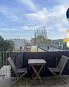 Teil der Terrasse