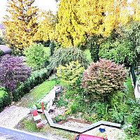 Gartenblick vom 2. Stock aus