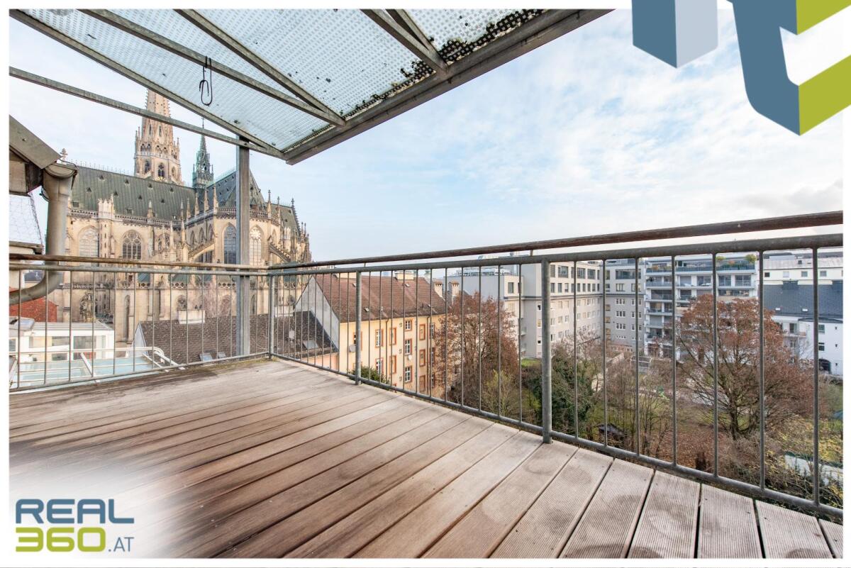 Terrasse mit Domblick