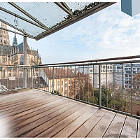 Terrasse mit Domblick