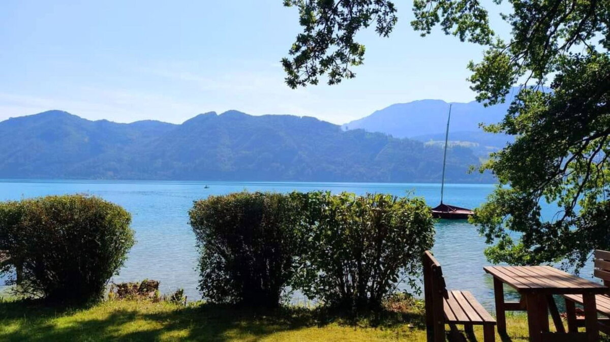 Badeplatz mit Ausblick