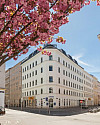 Sanierter Stilaltbau- Außenansicht