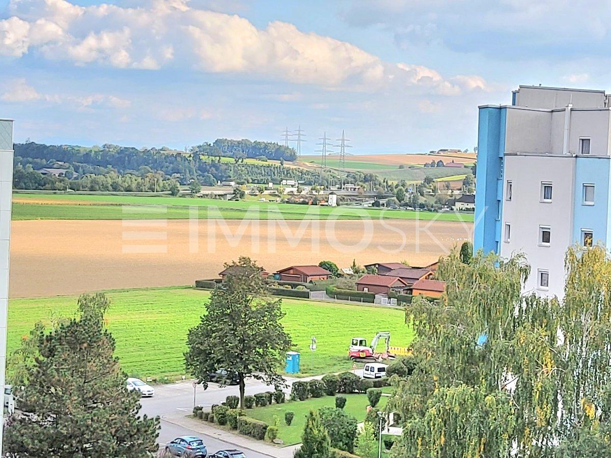 Fernsicht vom Balkon