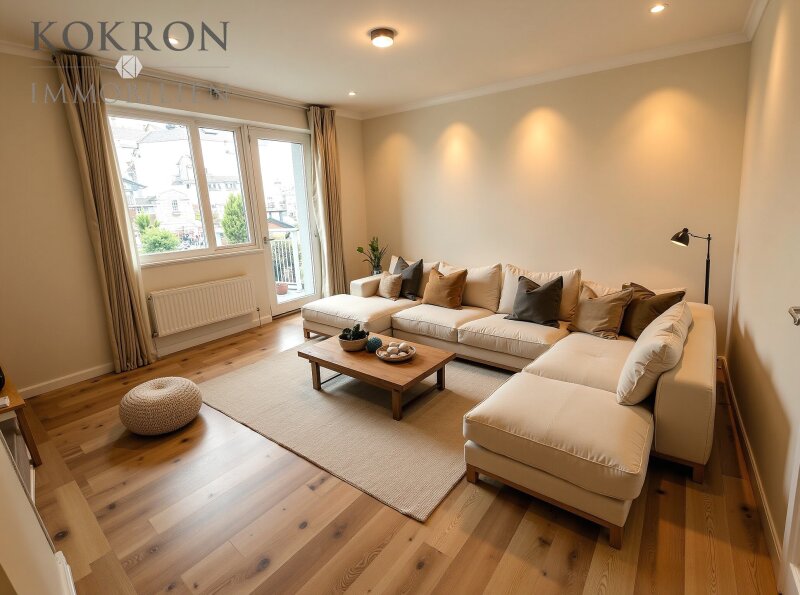 Möblierungsvorschlag Wohnzimmer (KI-generiert)