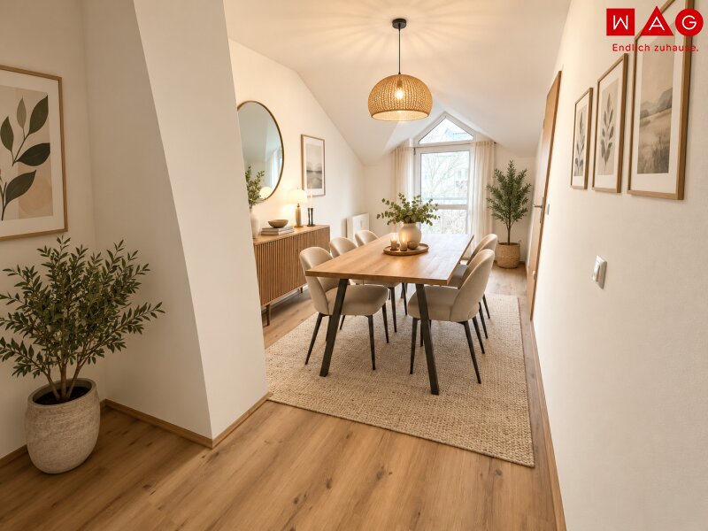 Esszimmer KI generiert