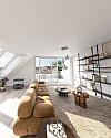 Visualisierung Wohnbereich & Terrasse T2.41