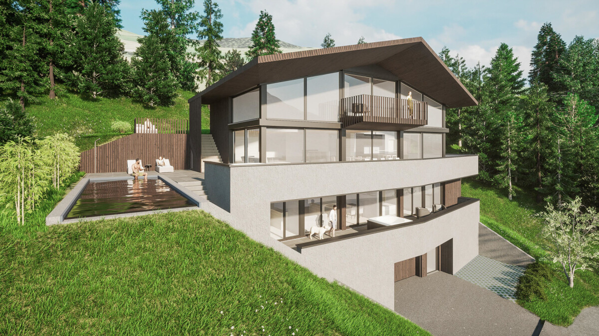 KITZIMMO-Luxusvilla mit Freizeitwohnsitz kaufen - Immobilien Brixen in Thale.
