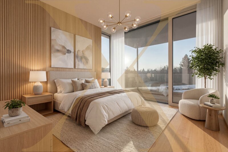 Schlafzimmer - KI-Visualisierung