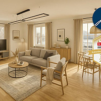 Visualisierung Wohnzimmer