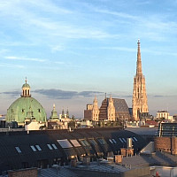 Blick Stephansdom