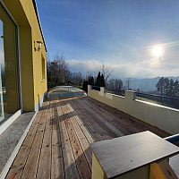 Terrasse mit Ausblick