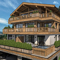 KITZIMMO-Luxuswohnungen in Top-Sonnen-Ruhelage kaufen - Immobilien Kirchberg.