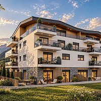 KITZIMMO-Grundstück mit Baugenehmigung für 15 Wohnungen & 1 Geschäft - Immobilien St. Ulrich.