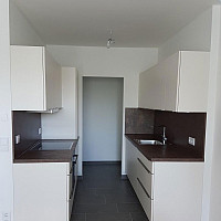 Küche mit Abstellraum