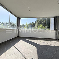 Verglaste Terrasse
