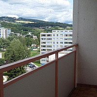 Blick auf JKU von Loggia