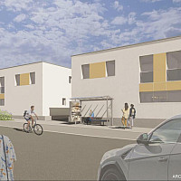 1 - RHA Wiener Straße - Straßenansicht