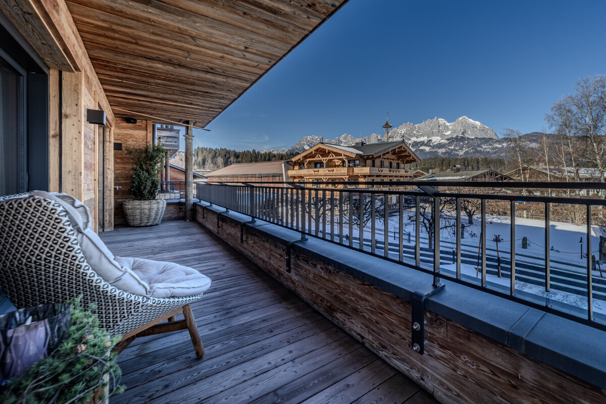KITZIMMO-Luxuswohnung mit Kaiserblick in Toplage kaufen - Immobilien Oberndorf.