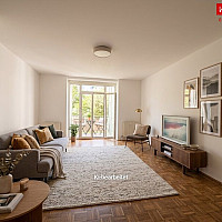KI generiertes Wohnzimmer