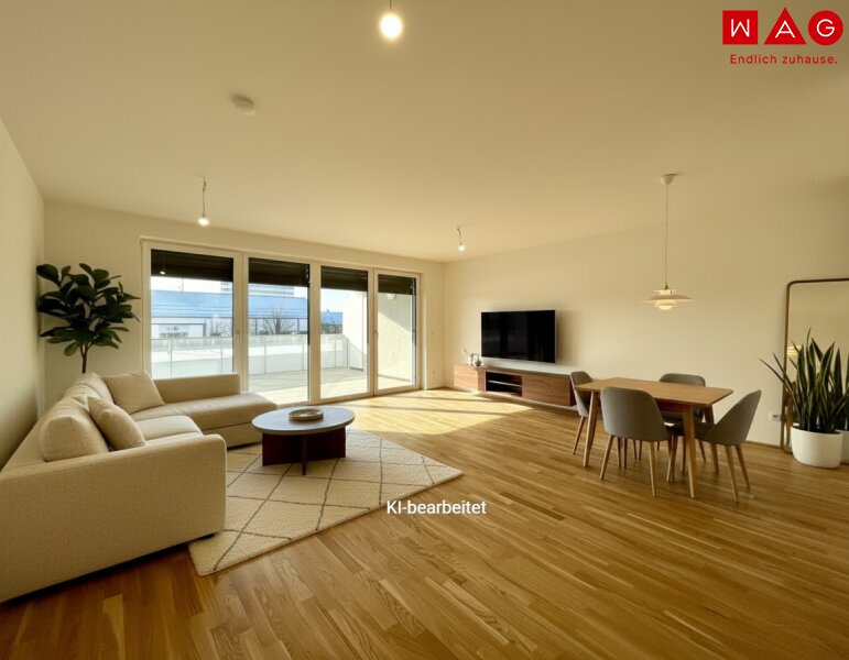 Wohnküche KI-Generiert