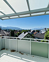 Balkon und Aussicht