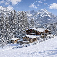 KITZIMMO-Luxusvilla mit Kaiserblick in Alleinlage kaufen - Immobilien Scheffau.