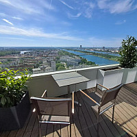 Balkon mit Aussblick
