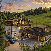 KITZIMMO-Luxusvilla mit Kaiserblick in Alleinlage kaufen - Immobilien Scheffau.