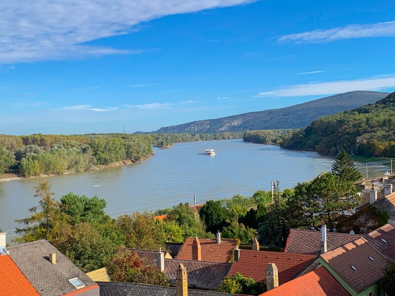 Ausblick zur Donau