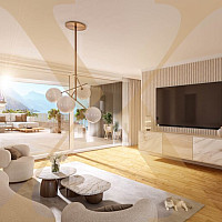 Visualisierung - Wohn-/Essbereich