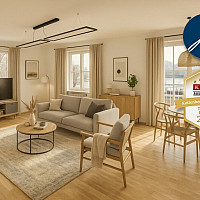 Visualisierung Wohnzimmer