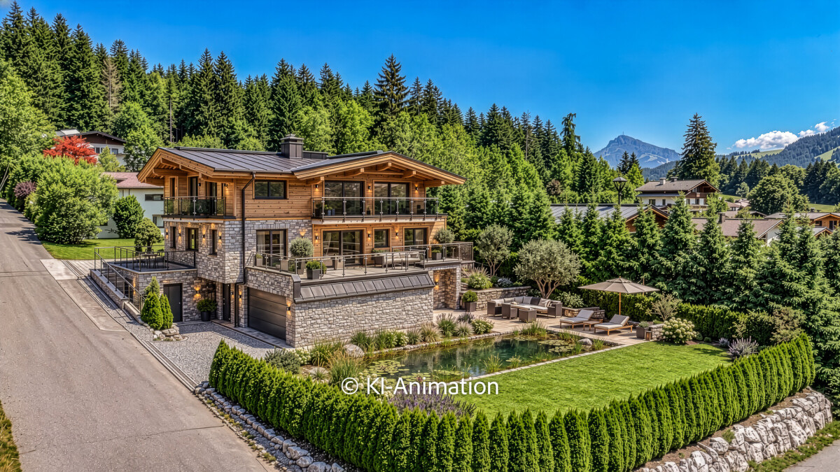 KITZIMMO-Neubauvilla in sonniger Top-Ruhelage kaufen - Immobilien Ellmau am Wilden Kaiser.-41