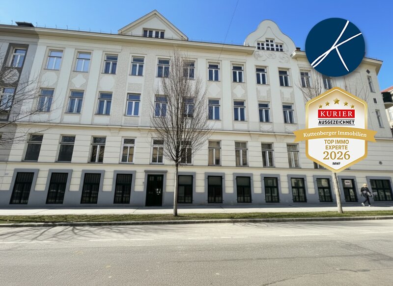 lange Straßenfronten - guter Werbeeffekt