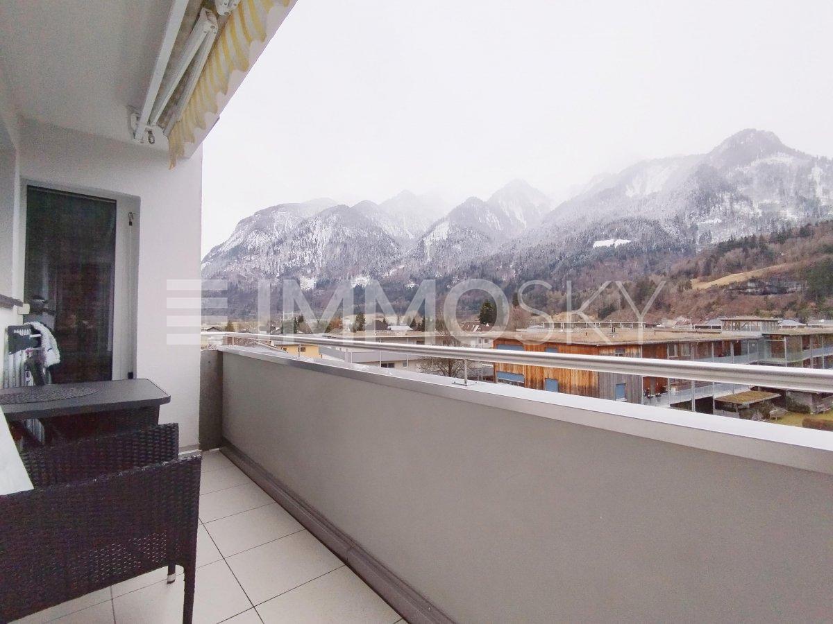 Balkon mit Aussicht