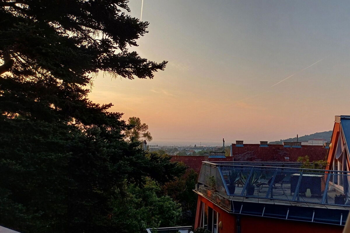Sonnenaufgang Südbalkon