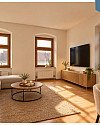 KI erstelle Visualisierung - Wohnzimmer