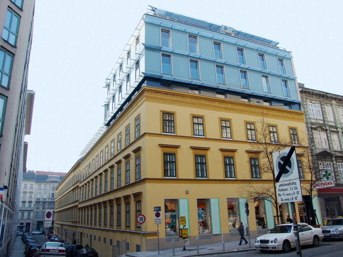 Ansicht Döblergasse nach Revitalisierung