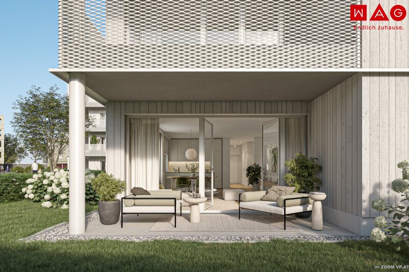 Gartenwohnung Terrasse