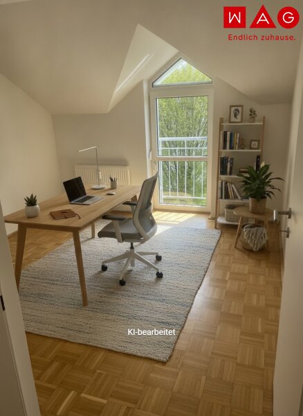 KI generiertes Bürozimmer