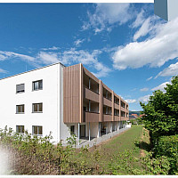 Außenansicht mit Loggien