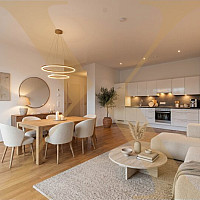 Wohn- & Essbereich | KI-Visualisierung