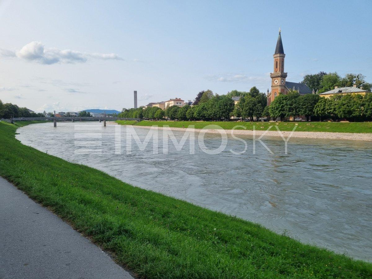 Salzach nach links